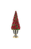 ILLUMINATED POINSETTIA TREE