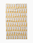Floral Spring Bunny Tea Towel
