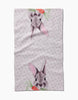 Polka Dot Bunny Tea Towel