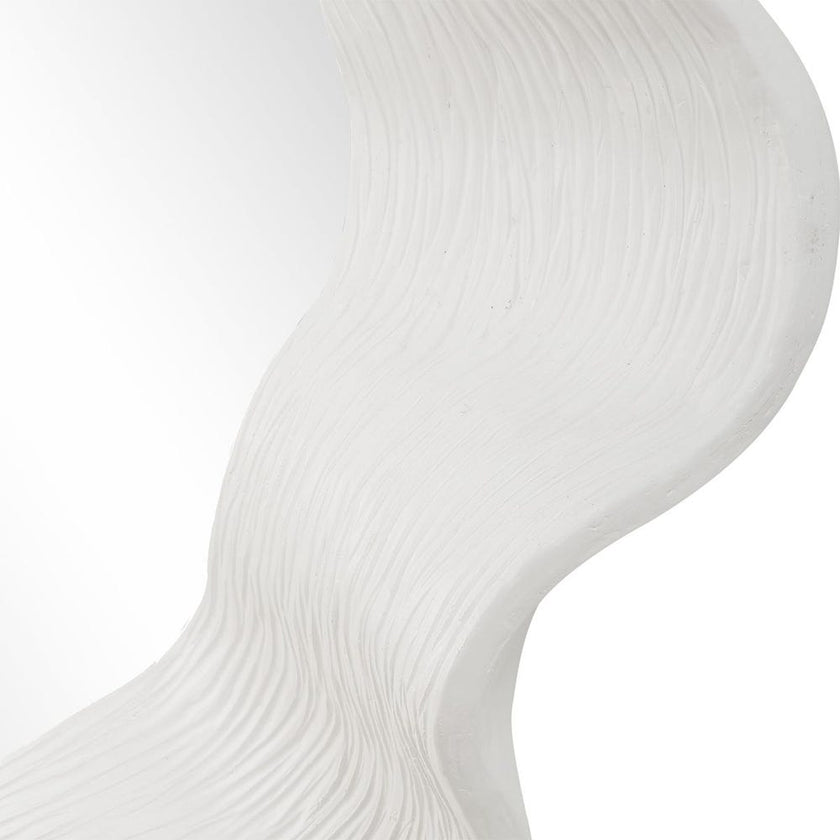 Wave Length Round Mirror