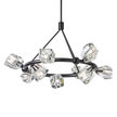 GATSBY 9-LITE RING PENDANT BLK