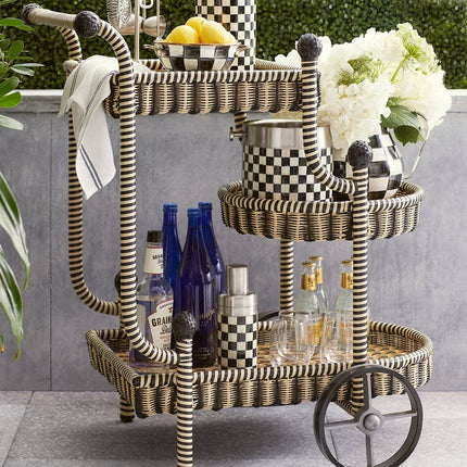 COURTYARD BAR CART