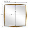 On Point Square Mirror