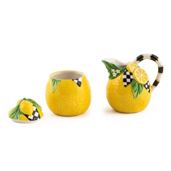 LEMON CREAMER & SUGAR SET