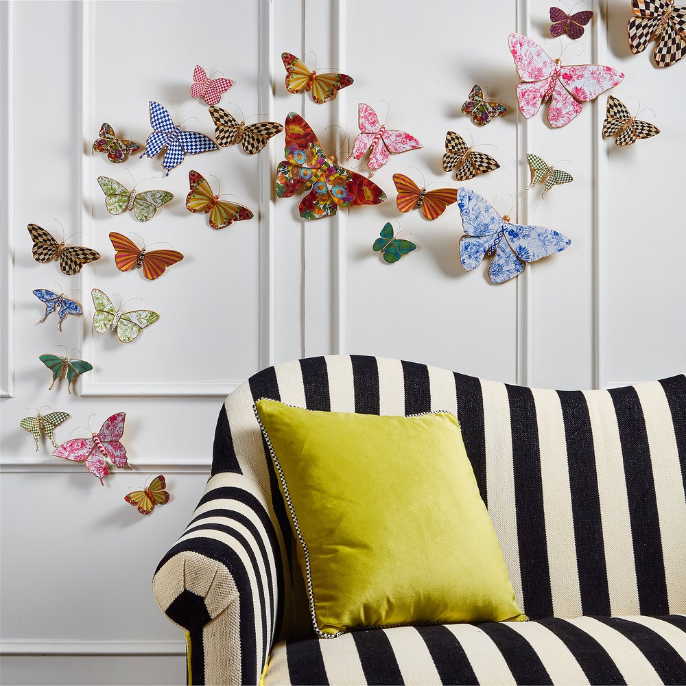 BUTTERFLY TRIO WALL DECOR FIELD