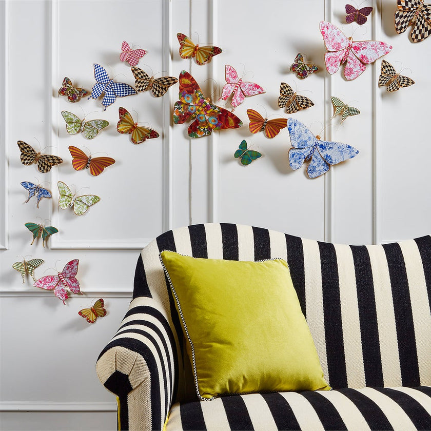 BUTTERFLY TRIO WALL DECOR FIELD