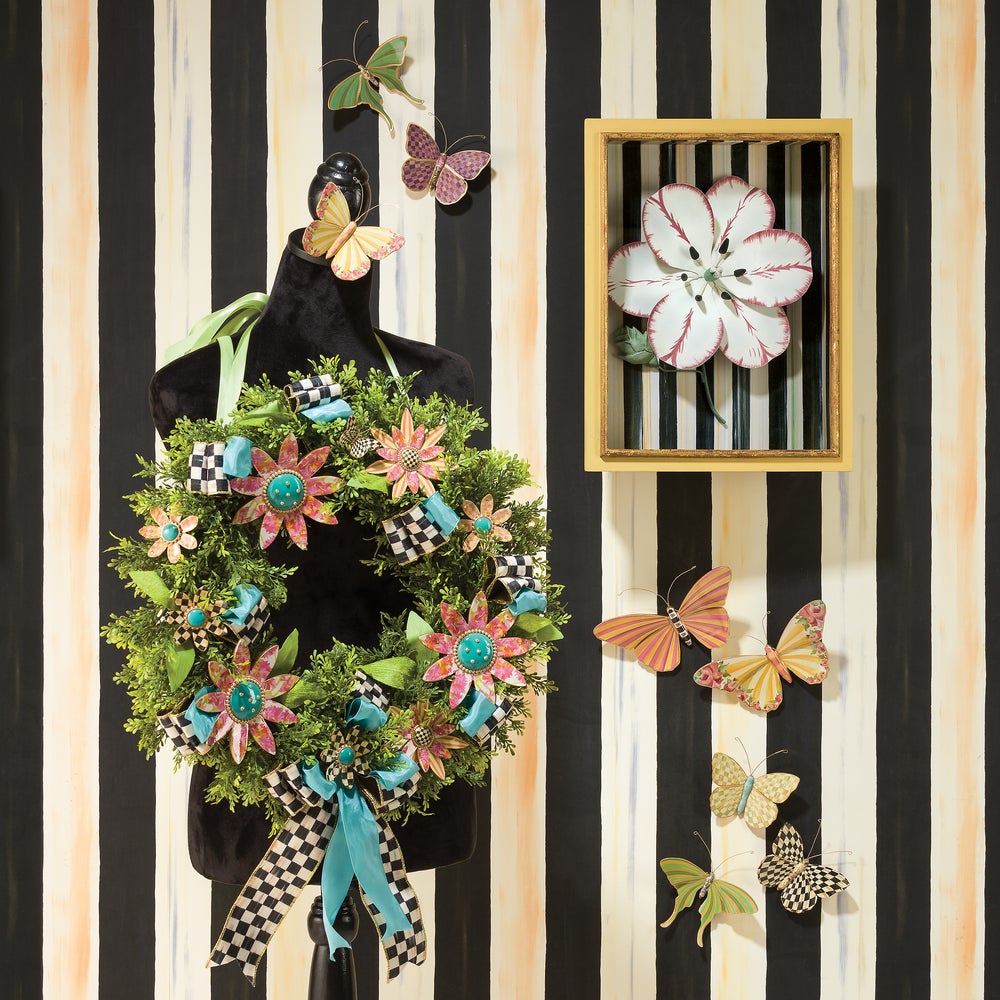 BUTTERFLY TRIO WALL DECOR FIELD