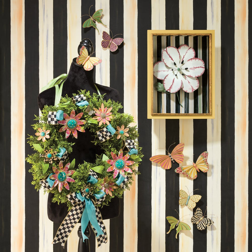 BUTTERFLY TRIO WALL DECOR FIELD