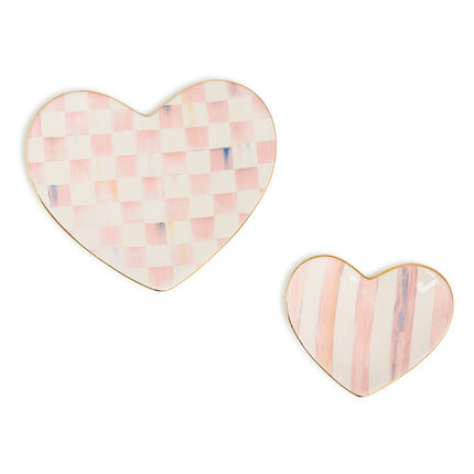 ROSY HEART TRINKET DISH LG