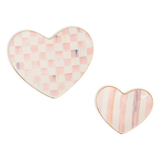 ROSY HEART TRINKET DISH SM