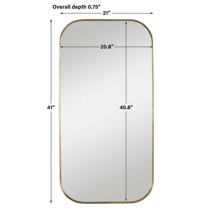 Taft Mirror, Brass