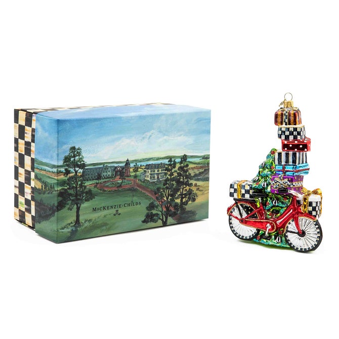 SPECIAL DELIVERY BIKE ORNAMENT