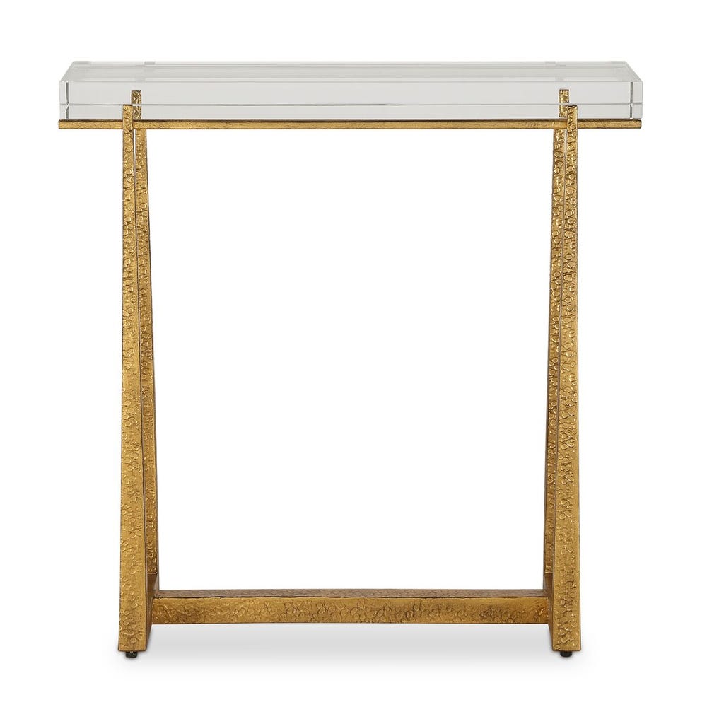 Midas Accent Table, Gold