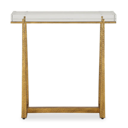 Midas Accent Table, Gold