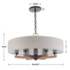 Woodall, 6 Lt Chandelier