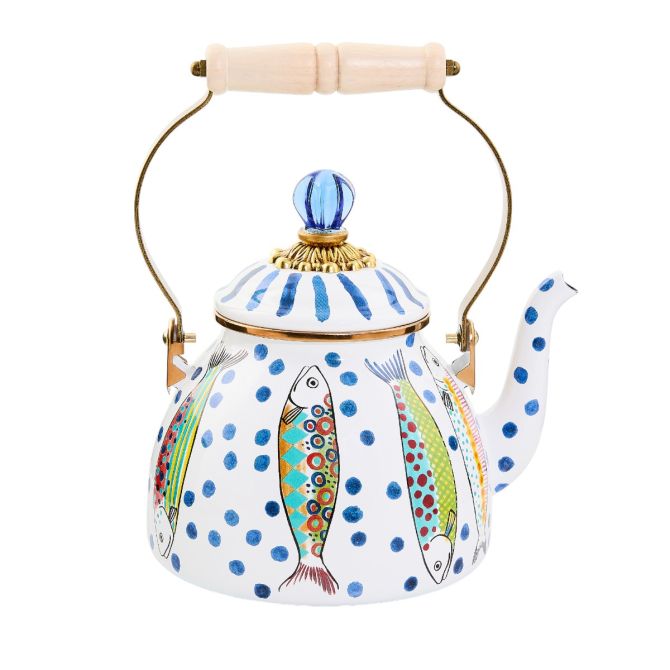 GO FISH 2 QT TEA KETTLE