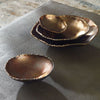 Lucky Coins Outdoor Metal Wall Decor, Brass, S/4