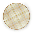 TARTAN LATTE SALAD PLATE