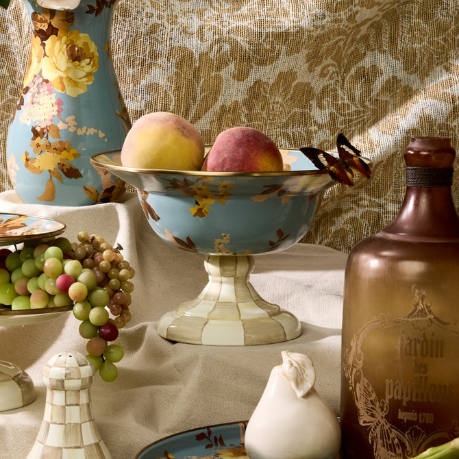 WROS SLATE LARGE COMPOTE
