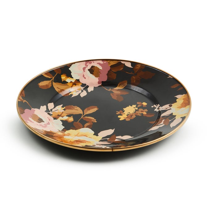 WROS BROWN DINNER PLATE