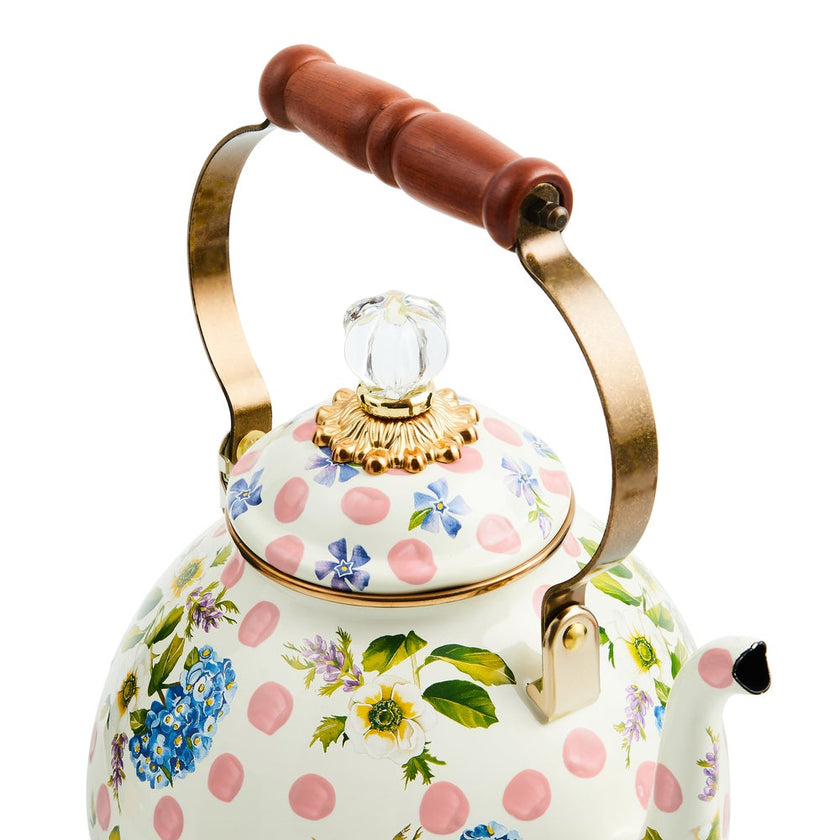 WILDF PINK 3 QT TEA KETT