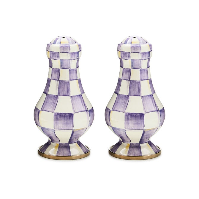 VC LG SALT & PEPPER SHAKERS