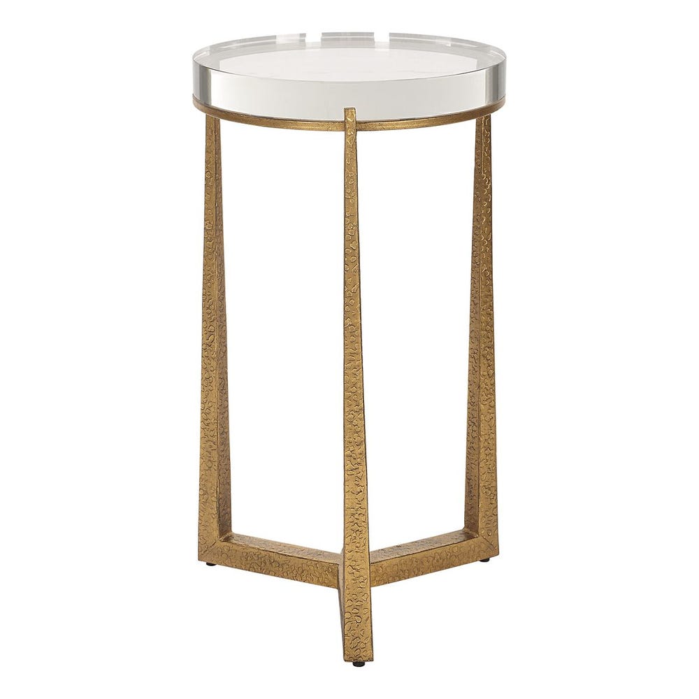 Midas Accent Table, Round