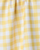 Lemon Gingham Tea Towel