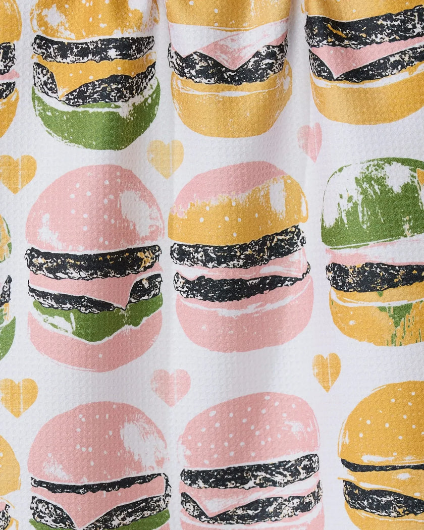 ON THE GRILL TEA TOWEL