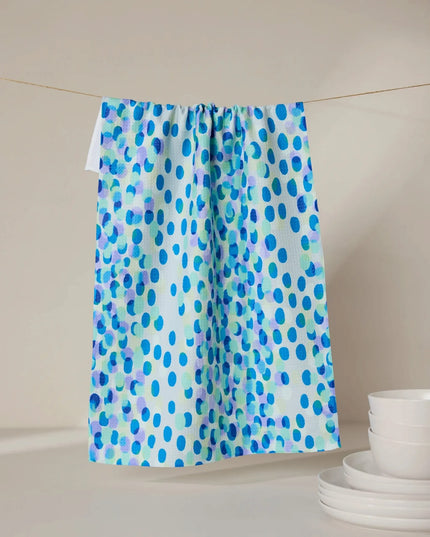 SPOTTY SUMMER TEA TOWEL