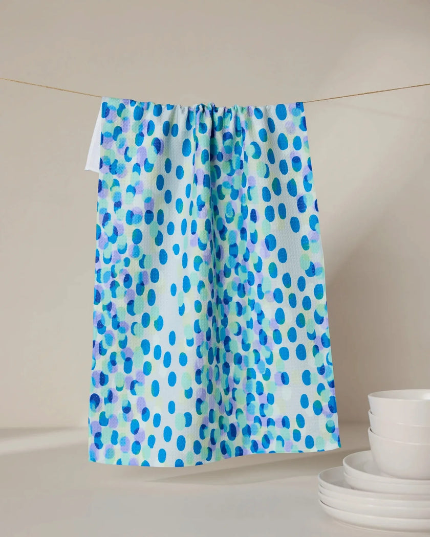 SPOTTY SUMMER TEA TOWEL