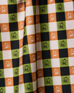 PUMPKIN CHECK TEA TOWEL