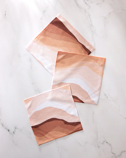 LEVELS OF FALL DISH CLOTH SET