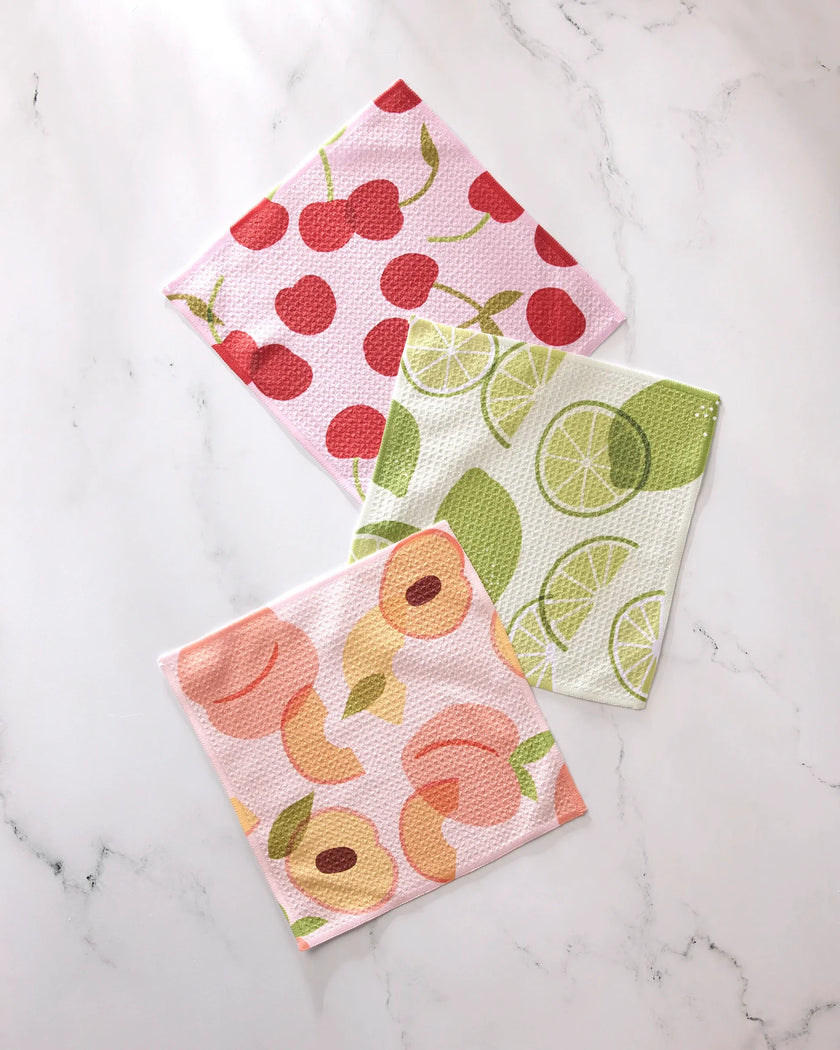 Fruit Fun Dishcloth Set