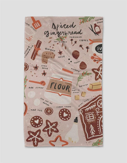 SPICED GINGERBREAD TEA TOWEL