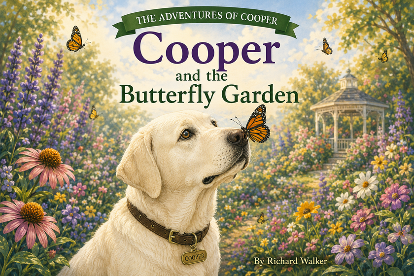 Cooper and the Butterfly Garden