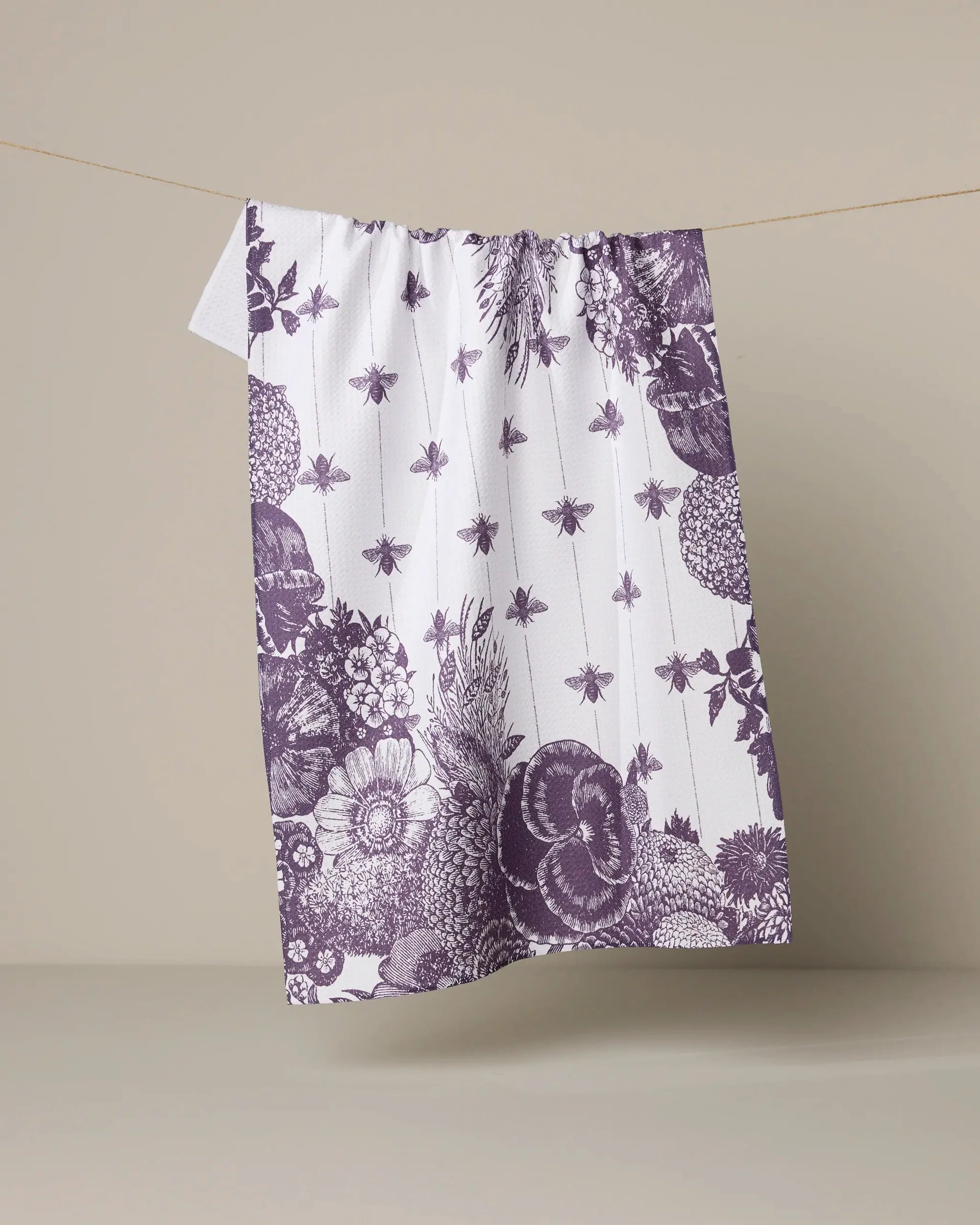 ABEILLES NOIRES TEA TOWEL