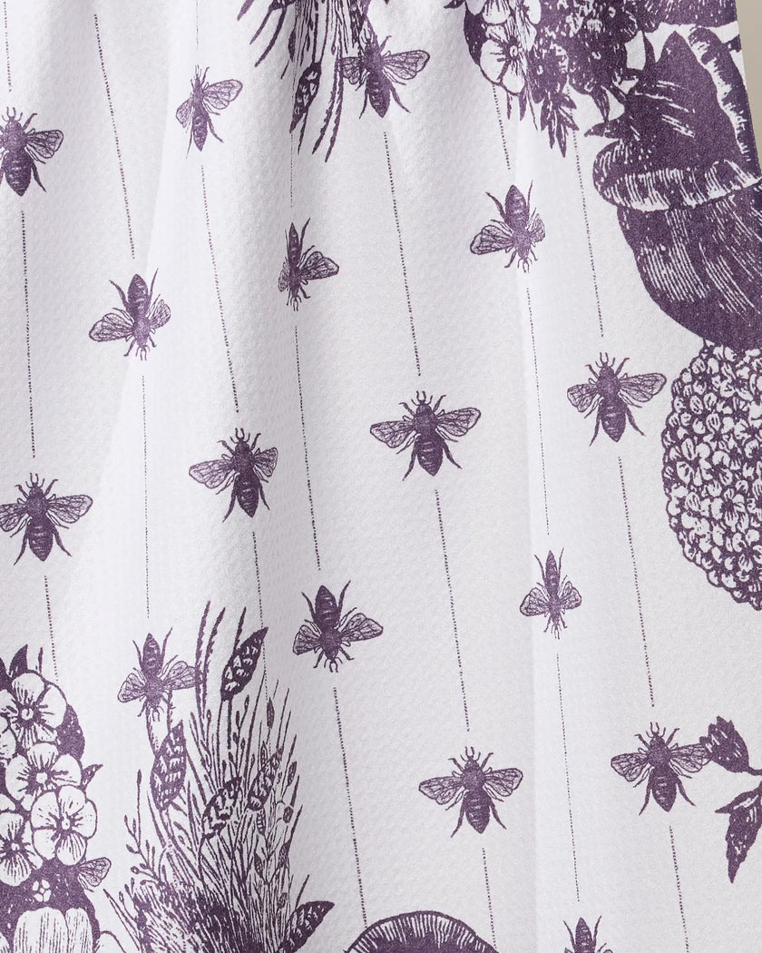 ABEILLES NOIRES TEA TOWEL