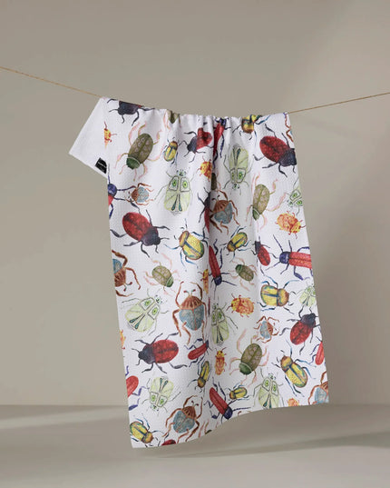 AFRICAN BEETLES TEA TOWEL