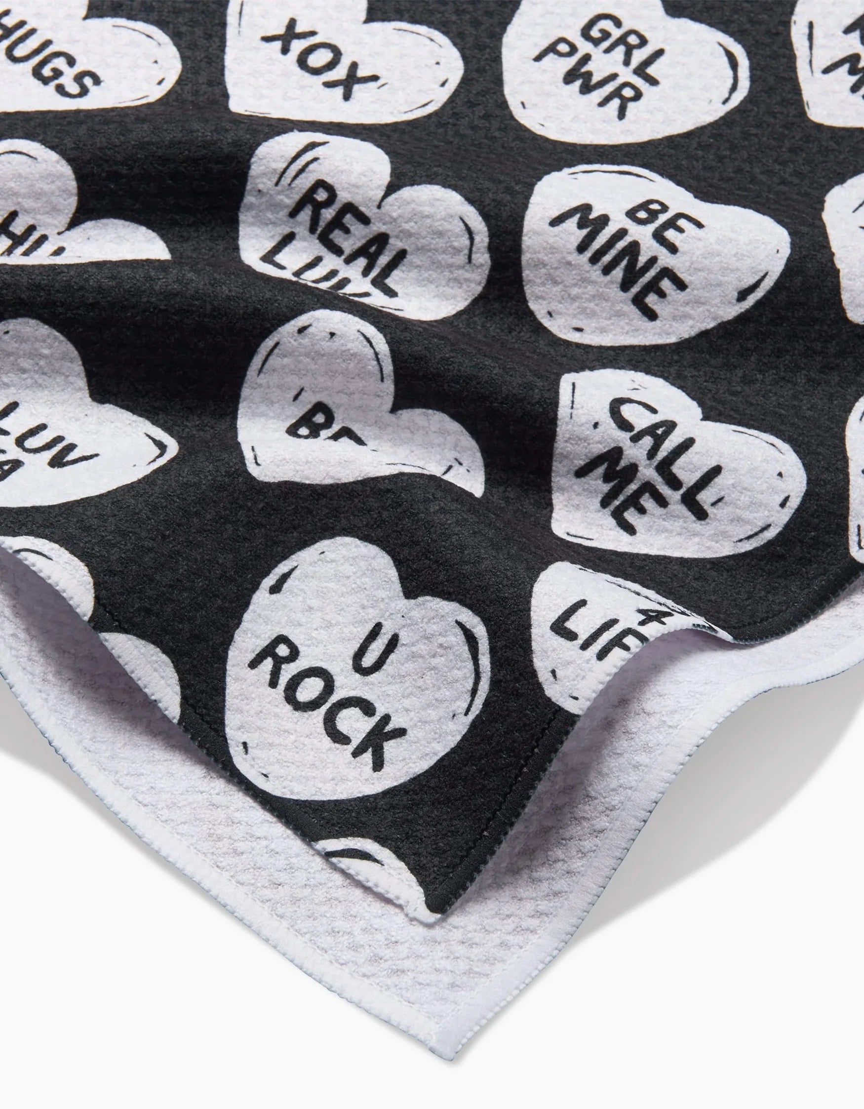 BFF CANDY HEARTS TEA TOWEL