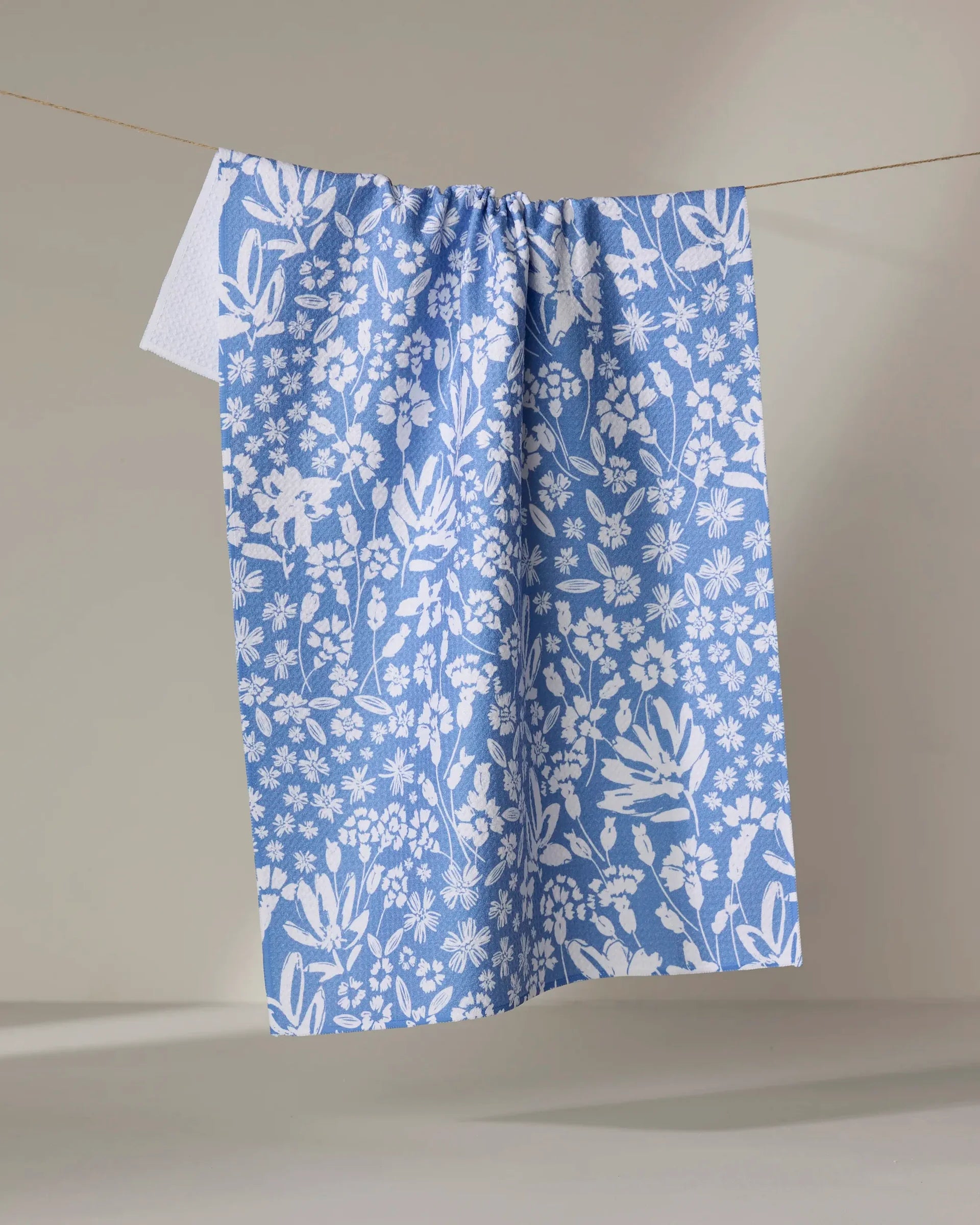 BLOOM ME OVER FLORAL TEA TOWEL