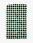 CHRISTMAS GINGHAM GR TEA TOWEL