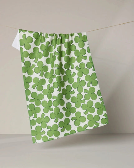 CLOVER TOSS TEA TOWEL