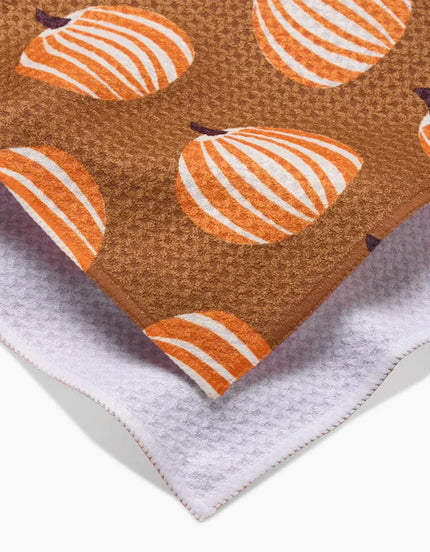 DANCING PUMPKINS TEA TOWEL