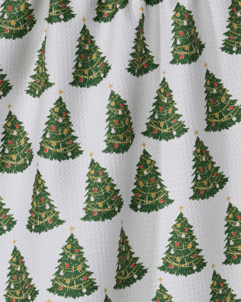 Decked Out Tea Towel