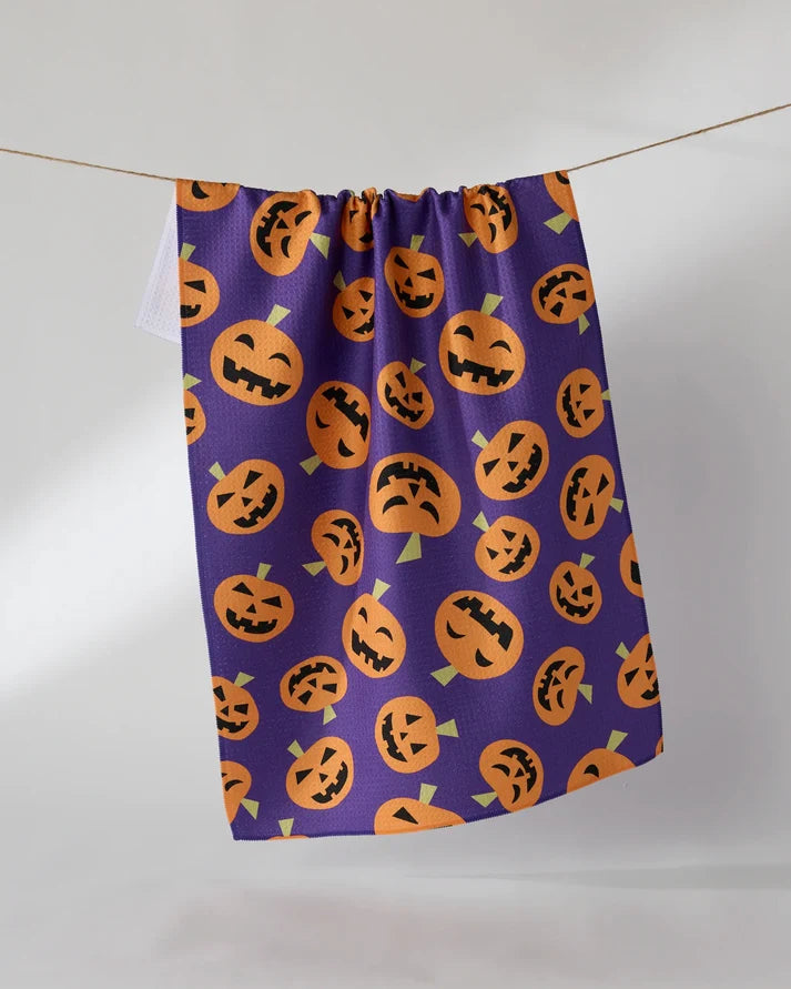 GOURD GANG PURPLE TEA TOWEL