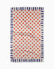Navy Fringe Tea Towel