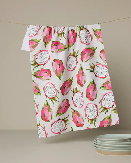 PINK DRAGON TEA TOWEL