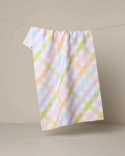 SPRING BASKET TEA TOWEL