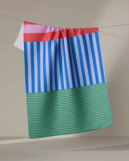 STRIPES AND STRIPES TEA TOWEL